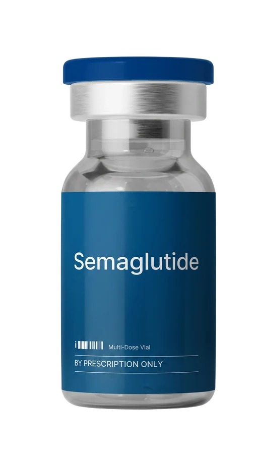 Semaglutide compounded medication vial